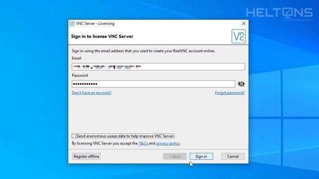 How to Download and Install RealVNC Server in Windows 10 смотреть онлайн