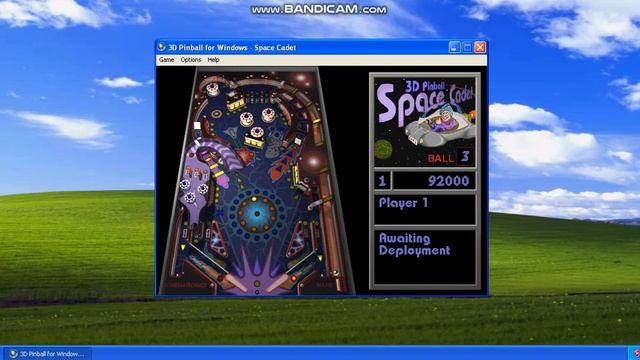 Windows XP Space Cadet 3D Pinball смотреть онлайн