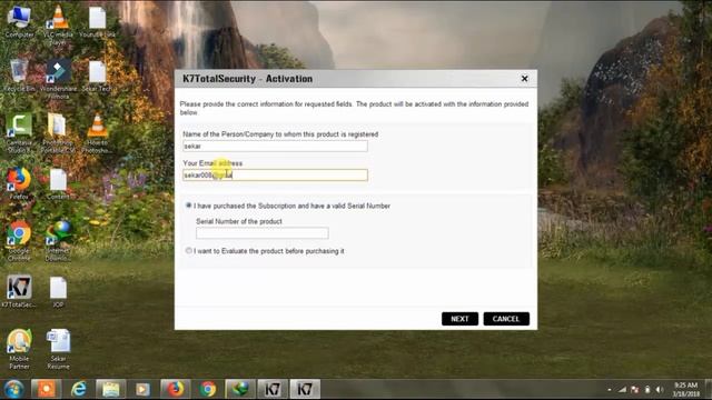 How to K7 Total Security Activation key | Sekar Tech смотреть онлайн