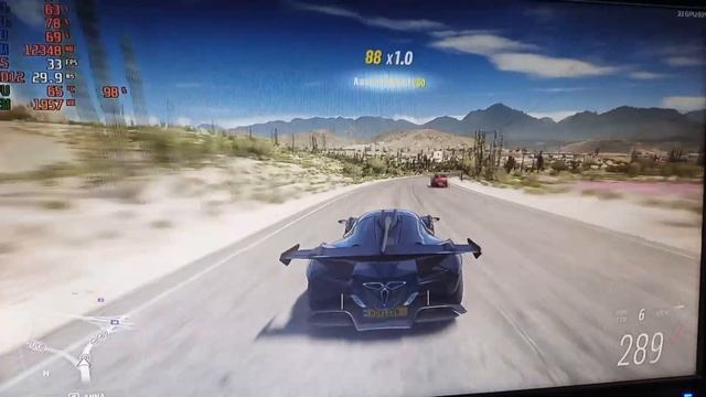 Forza Horizon 5 PC Off Screen Recording Ryzen 3 3200G Vega 8 16GB Ram High Settings 720p Windows 11 смотреть онлайн