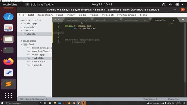 C++ makefile: Part 1 - seperating classes in .h and .cpp files смотреть онлайн