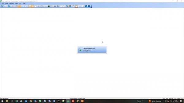 DameWare the connection cannot be established the agent installed on the machine must be removed
