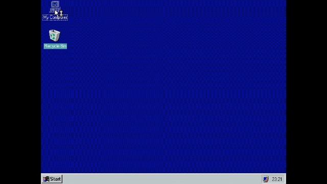 Запускаем мою быструю сборку Windows 98 в Limbo PC Emulator x86 смотреть онлайн
