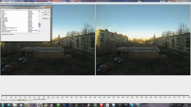собираем Timelapse в VirtualDub смотреть онлайн