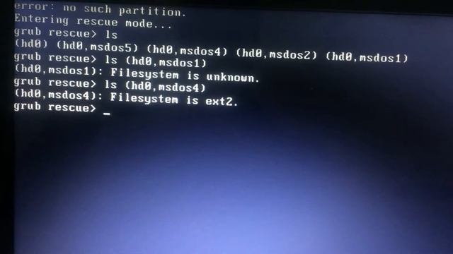 How to fix error grub смотреть онлайн