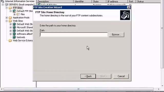 Create FTP site in Windows IIS смотреть онлайн