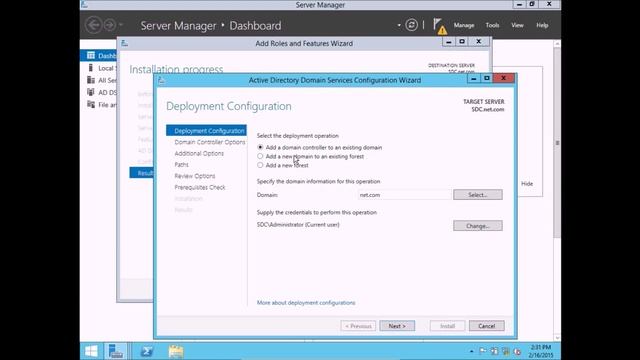 How To Create An additional Domain Controller In Windows Server 2012 R2 смотреть онлайн