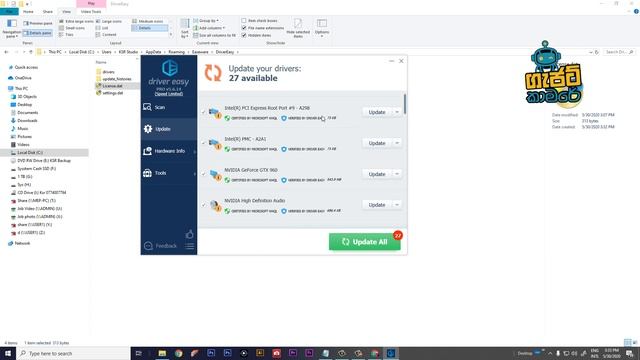 PC එක අළුත් කරමු - Update or Install driver using DriverEasy Pro Version | 100% free | Sinhla 2022 смотреть онлайн
