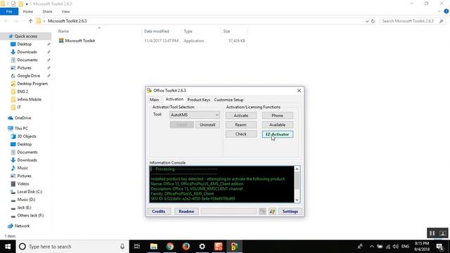 How to Activate Microsoft Office 2013 using toolkit | كيفية تفعيل مايكروسوفت اوفيس 2013 смотреть онлайн