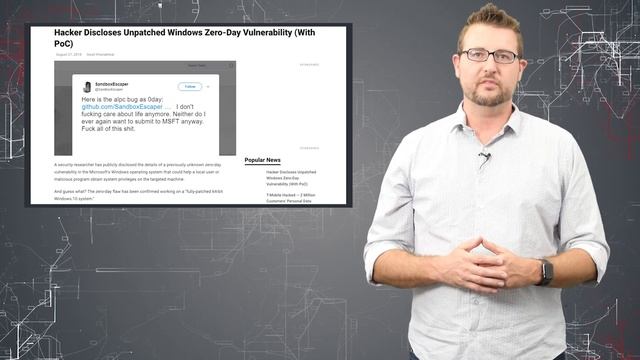 0day Windows 10 LPE Flaw - Daily Security Byte смотреть онлайн