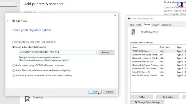 How to Create and Share a Printer in WiFi & Wired Computers or Laptop All Windows 10 64 Bit смотреть онлайн