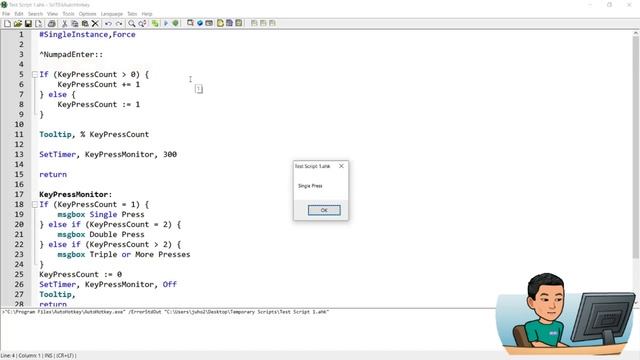 [Juho's AutoHotkey Tutorial #2 Hotkeys] Part 4 - Double And Triple Stroke Of The Same Key For Hotke смотреть онлайн