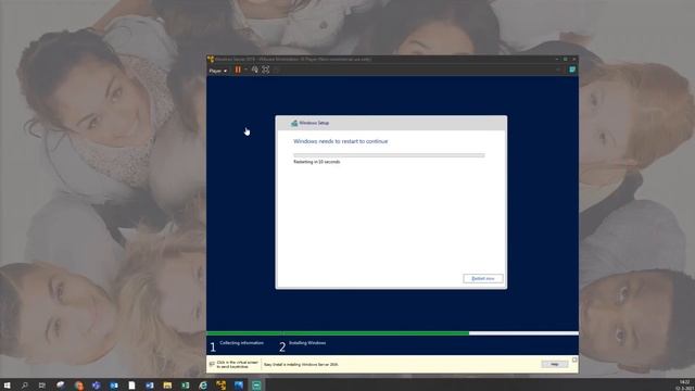 Installatie Windows Server 2019 standard in VMWare Workstation смотреть онлайн