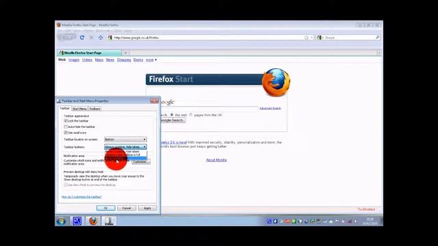 How to change your windows 7 taskbar to the windows vista/xp one. смотреть онлайн