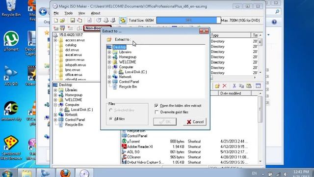 HOW TO EXTRACT MICROSOFT OFFICE 2013 PRO ISO IMAGE ON ALL MS WINDOWS смотреть онлайн