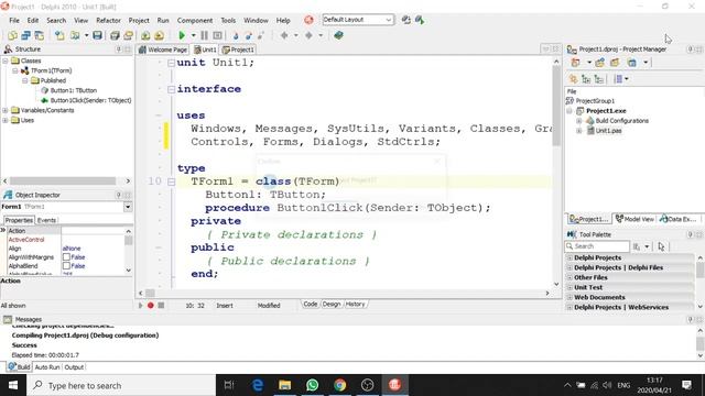 Opening Delphi Community Edition files using Delphi 2010 смотреть онлайн