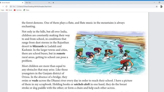 Children of India by Ruskin Bond | class 6 | part 3 | English | explanation смотреть онлайн