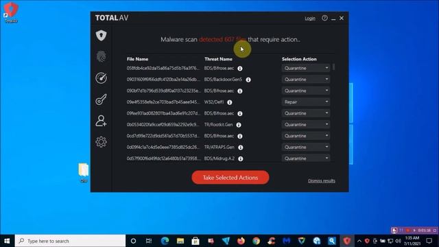 TotalAV Antivirus Pro 2021 Tested 7.11.21 смотреть онлайн