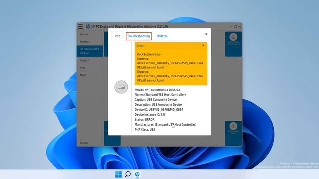 Verwenden der HP PC Docks und Displays Diagnostics-App | HP Computer Service | HP Support смотреть онлайн