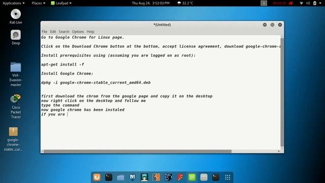 install chrome in kali linux and fix --no-sandbox error смотреть онлайн
