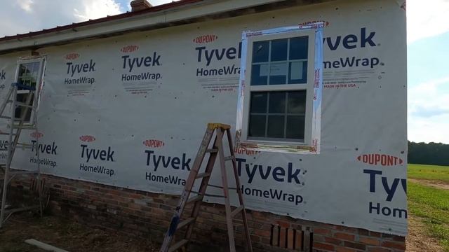 New windows for our old homestead farm house. Rebuild Restoration work. смотреть онлайн