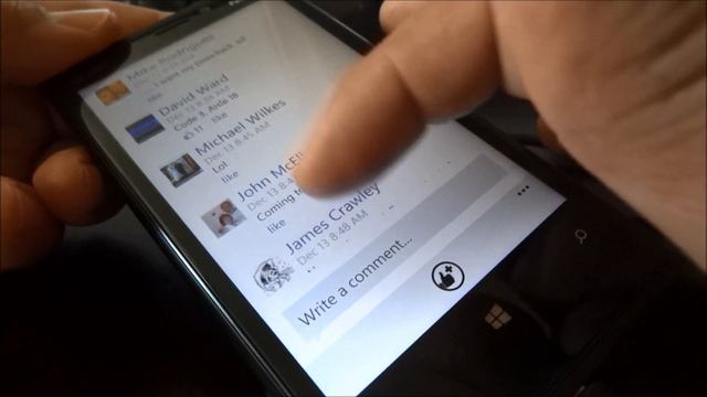 Facebook app v4.1 on Nokia Lumia 920 WP8 demo смотреть онлайн