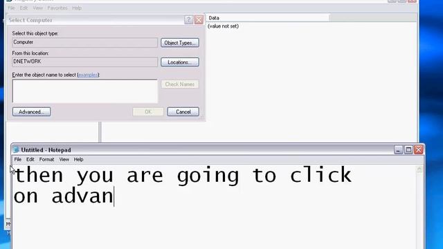 Registry Editor Tutorial: Remote Regedit смотреть онлайн