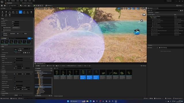 How to Create a Forest Lake Environment in Unreal Engine 5 смотреть онлайн
