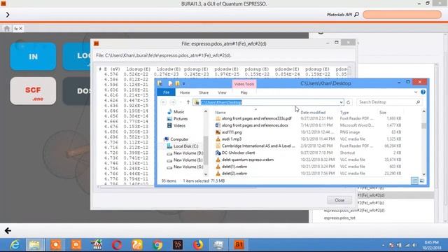 Dos and Band structure calcualtion with quantum espresso on windows смотреть онлайн