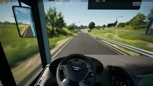 Fernbus Simulator || Gameplay | #09  To Mönchengladbach with the MAN Lions Intercity