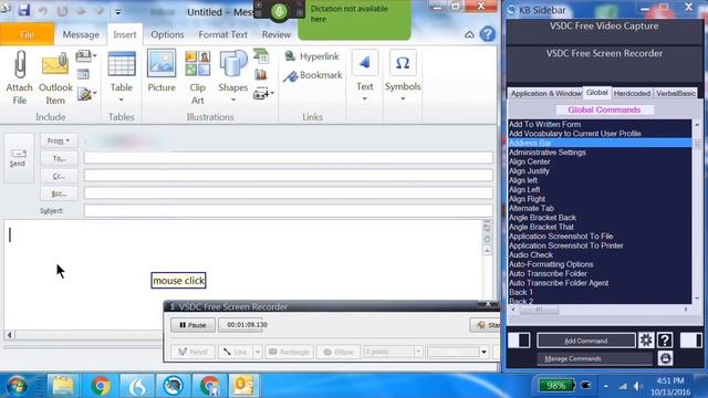 Dragon NaturallySpeaking tutorial : Selecting files in Windows Explorer смотреть онлайн