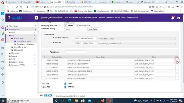 CARA DOWNLOAD ADK REVISI PERGESERAN PAGU ANTAR SATUAN KERJA SATKER смотреть онлайн