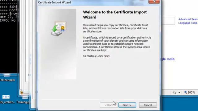 Sahi Pro - Accept SSL root certificate in IE смотреть онлайн