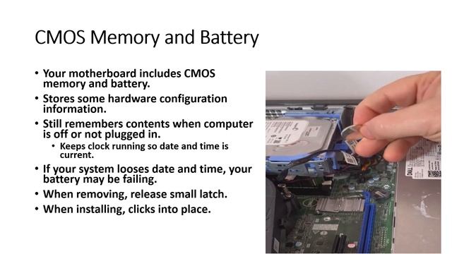 CompTIA A+ 02-01c Computer Primary Components - Part 3 - Motherboard Components смотреть онлайн