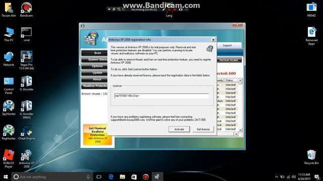 Antivirus XP 2008 Vista (Rogue) смотреть онлайн