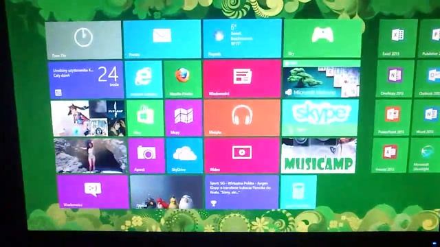 Szybki test Windows 8 | Modern UI | Kafelki | Gesty смотреть онлайн
