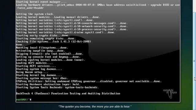 Running Kismet and GPSd under BackTrack 4 Final ISO using Sun VirtualBox on Windows 7 смотреть онлайн