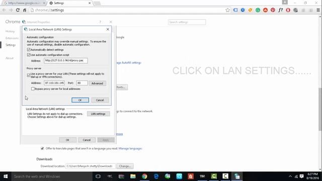 How to Fix "Unable to connect to proxy server" error in chrome and other Browsers смотреть онлайн