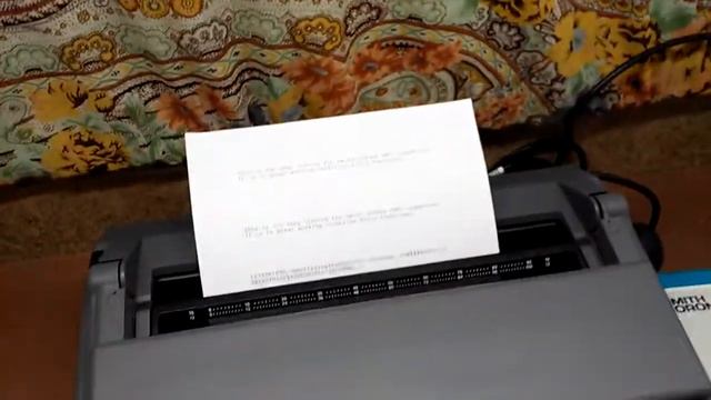 Smith Corona Portable Personal Word Processor & Typewriter PWP 3 смотреть онлайн