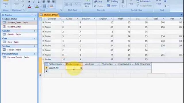MS Access 2007 Part14 free Tutorial Urdu and Hindi language by Microsoft Office смотреть онлайн