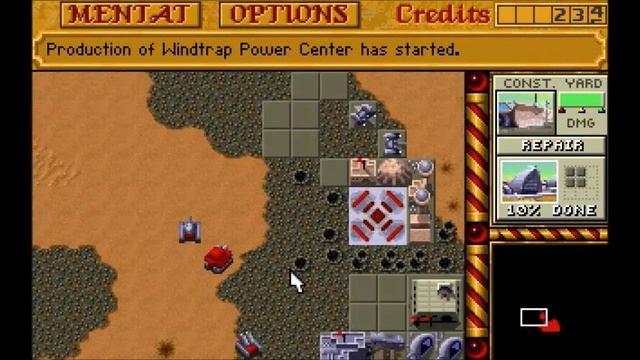 Dune II: The Building of a Dynasty. Harkonnen Mission 7. Option 2 смотреть онлайн
