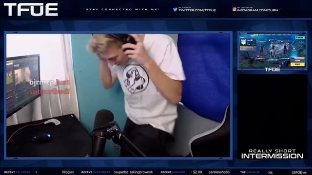 17 Secons Of Tfue Throwing Himself Out His Window смотреть онлайн