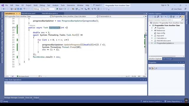 How to Use ProgressBar from Another Class in WPF C# смотреть онлайн