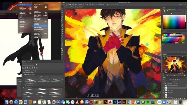 PERSONA 5 FANART Desire & Hope SPEEDPAINT смотреть онлайн