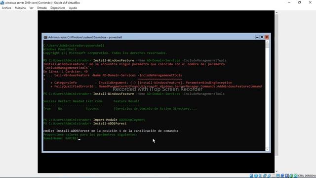 Instalación de Active Directory en Windows Server 2019-Core смотреть онлайн