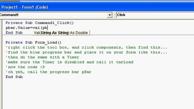 Make a ProgressBar work in VB6 ~ PIP SQUEAK! смотреть онлайн