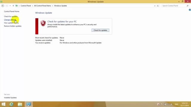 Hướng dẫn sử dụng, bật và tắt chắc năng Update Windows 8 đúng cách смотреть онлайн