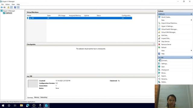 Penerapan virtual machine menggunakan Hyper-V Windows 10 Home смотреть онлайн