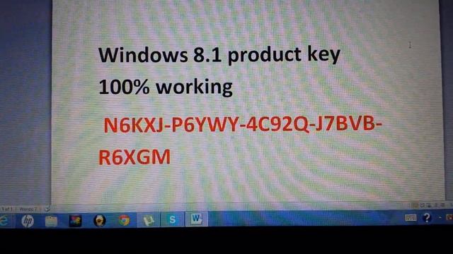 Windows 8.1 Product Key 100% Working !!! смотреть онлайн