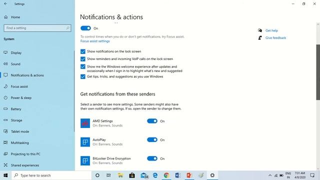 Turn off Mail App Notification on Windows 10 смотреть онлайн
